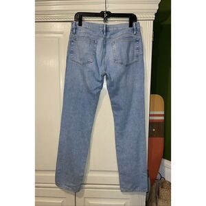 Frame Jeans Mens 31x32 L'Homme Slim Organic Cotton Stretch Blue Denim Casual